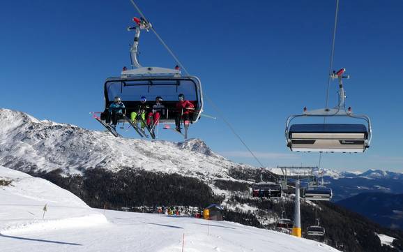 Val d’Ultimo (Ultental): best ski lifts – Lifts/cable cars Schwemmalm