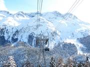 St. Moritz Bad-Signal - 100pers. Aerial tramway/Reversible ropeway