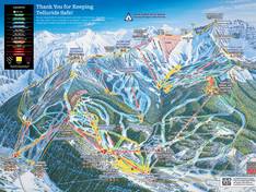 Trail map Telluride