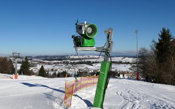 Snow reliability Ostallgäu – Snow reliability Nesselwang – Alpspitze (Alpspitzbahn)