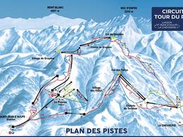 Trail map Roc d'Enfer – St. Jean d'Aulps-La Grande Terche/Bellevaux-La Chèvrerie