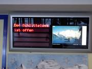 Information with live cam at the valley station