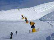 Comprehensive snowmaking on slope S1