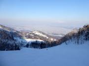 Difficult slope Panorama