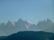 Panorama view in the direction of the Dolomites