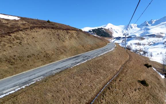 Haute-Garonne: access to ski resorts and parking at ski resorts – Access, Parking Peyragudes