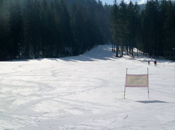 The upper slope of Bialy Potok