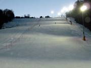 Night skiing