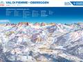 Trail map Latemar – Obereggen/Pampeago/Predazzo