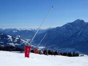 Snowmaking with snow lances at Zettersfeld