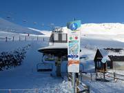 Information at the lift entrances