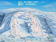 Trail map Synot Kyčerka