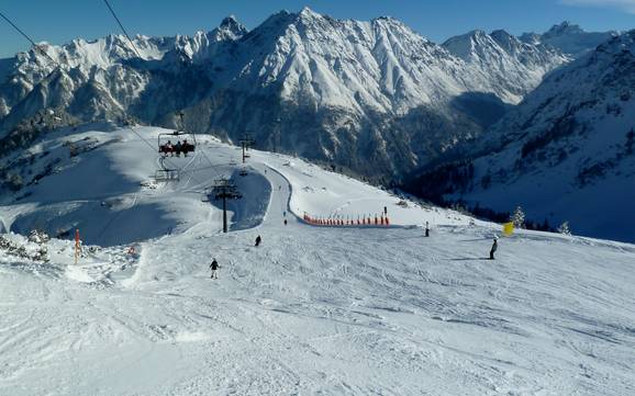 Highest ski resort in the Walgau – ski resort Brandnertal – Brand/Bürserberg