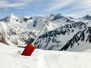 Snowmaking on the Super Vallon piste