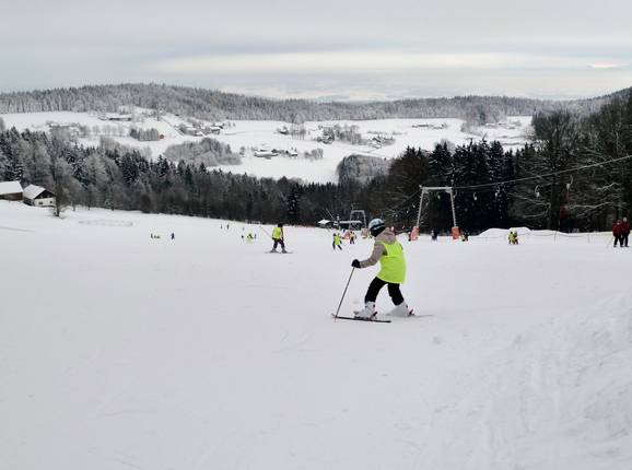 Easy and wide slope