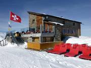 Mountain hut tip Hörnli-Hütte