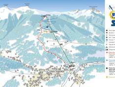 Trail map Olimpica – Borșa