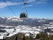 Hochkössenbahn (Unterberghornbahn) - 6pers. Gondola lift (monocable circulating ropeway)