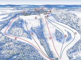 Ski resort Mullsjö Alpin