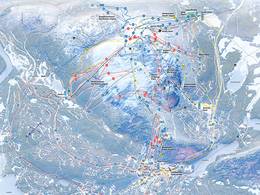 Trail map Levi