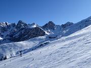 View over the Axamer Lizum ski area