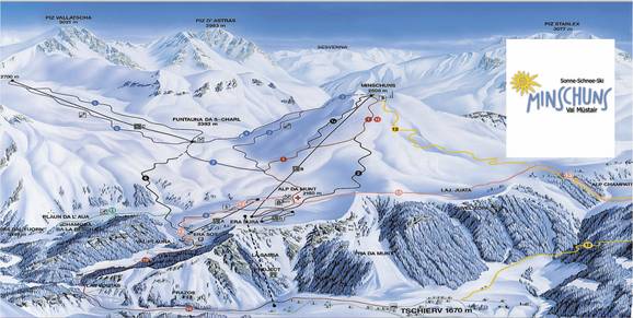 Minschuns – Val Müstair-Tschierv