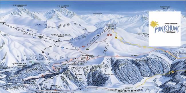 Minschuns – Val Müstair-Tschierv