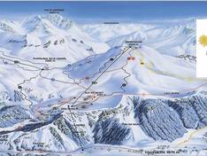 Trail map Minschuns – Val Müstair-Tschierv