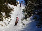 Skilift Auf der Rieder - Rope tow/baby lift with low rope tow