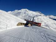 Easy slope Passstraße to Andermatt