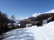 Hotel Castell in the ski area