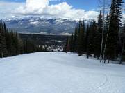 Kicking Horse downhill run