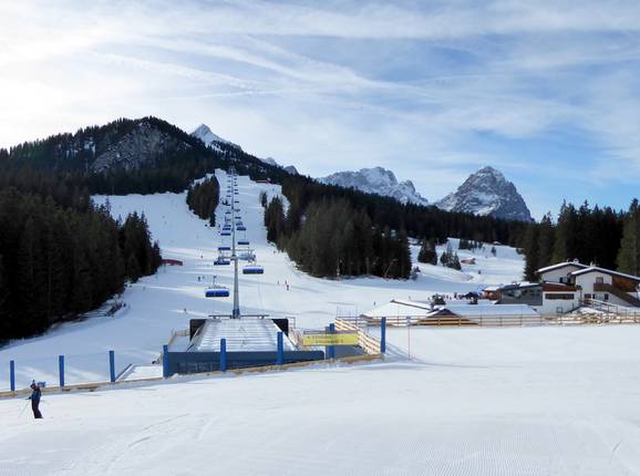Garmisch-Classic is located at the foot of the Alpspitze