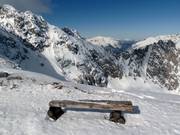 View from the Hafelekar in the direction of the Karwendel.