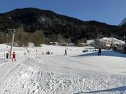 Easy slope at the Ahornlift in the valley