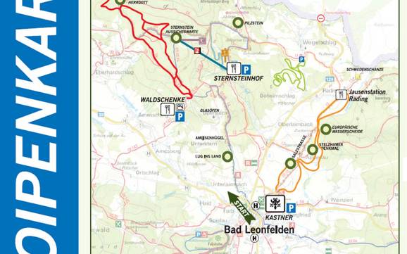Cross-country skiing Mühlviertel – Cross-country skiing Sternstein – Bad Leonfelden