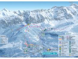 Ski resort Mont Saxonnex