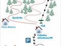 Trail map Kamenec – Teplice nad Metují