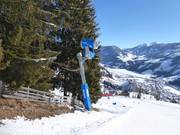 High-performance snow cannon in Sillian