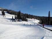 Practice slope at SilverStar Mountain Village