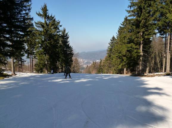 Easy slope at Silberberg
