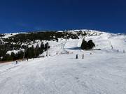 Beginner slope at the mid-station
