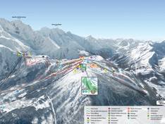 Trail map Les Houches/Saint-Gervais – Prarion/Bellevue (Chamonix)