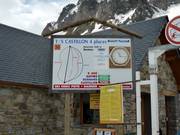 Slope information for the ski lift