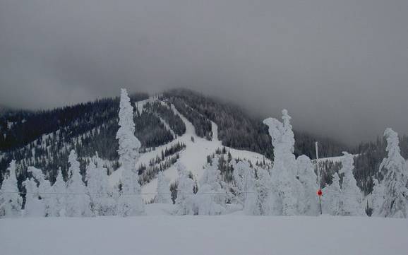 Skiing near Sandpoint