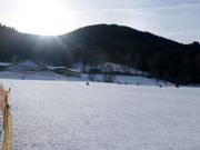 Toboggan slope