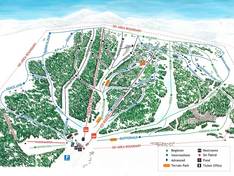 Trail map Pomerelle