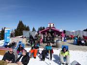 Horny Bar in the middle of the ski area