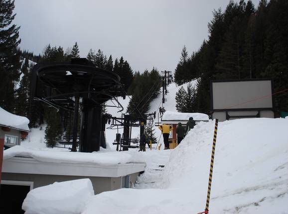 Chair 1 (Cowlitz) - 2pers. Chairlift (fixed-grip)