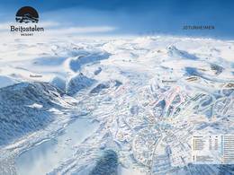 Trail map Beitostølen